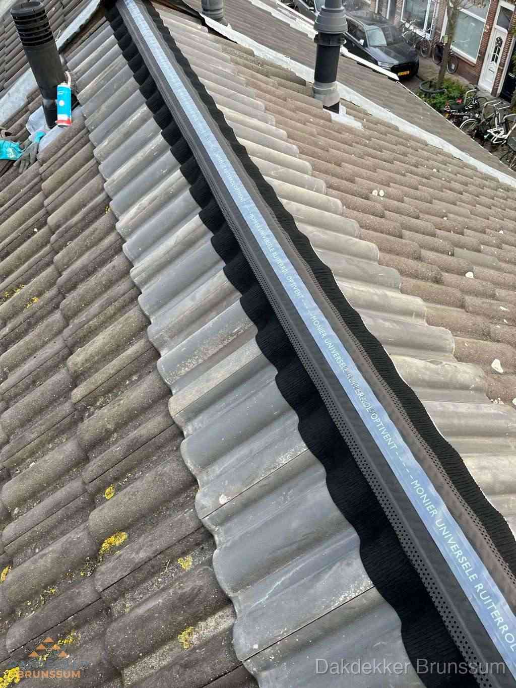 Dakrenovatie plat dak met bitumen dakbedekking in Brunssum