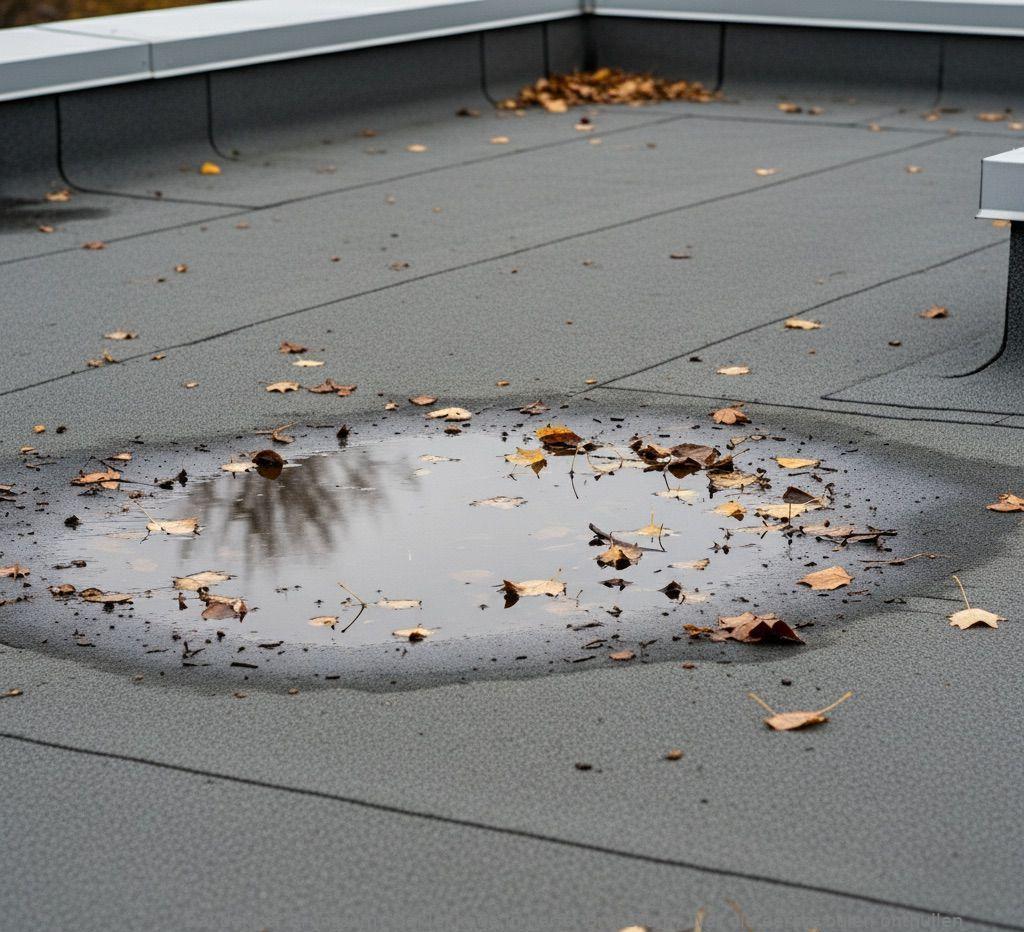 Daklekkage In Herfst Brunssum